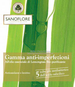 Sanoflore - Linea Anti-Imperfezioni con Olio Essenziale di Lemongrass Bio Purificante