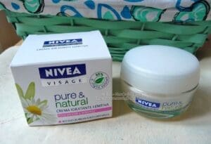 Nivea Pure&Natural Crema Viso Idratante Lenitiva Recension