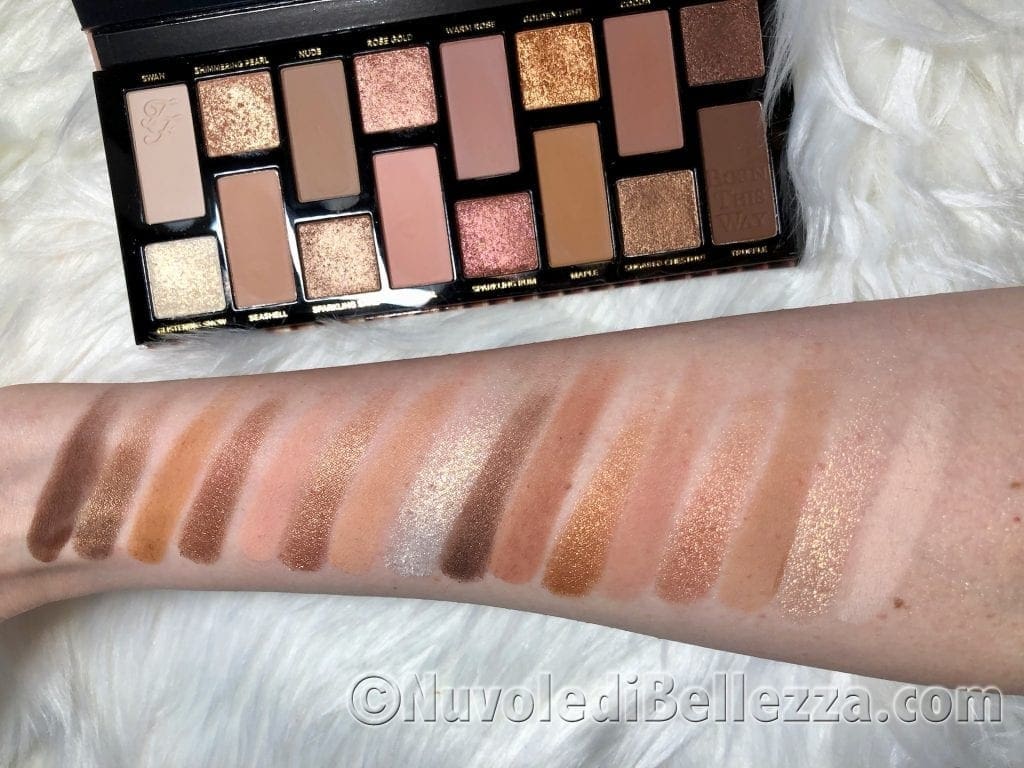Swatches TOO FACED Born This Way The Natural Nudes