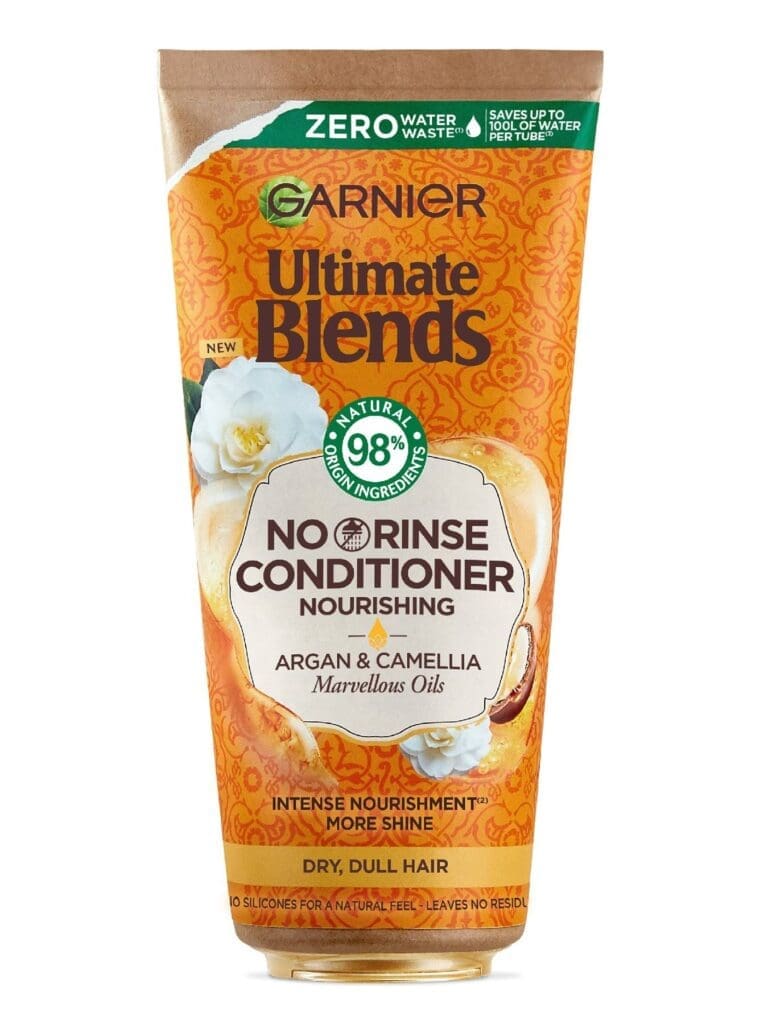 Garnier Ultimate Blends Marvellous Oils Nourishing No Rinse Conditioner for Dry, Dull Hair