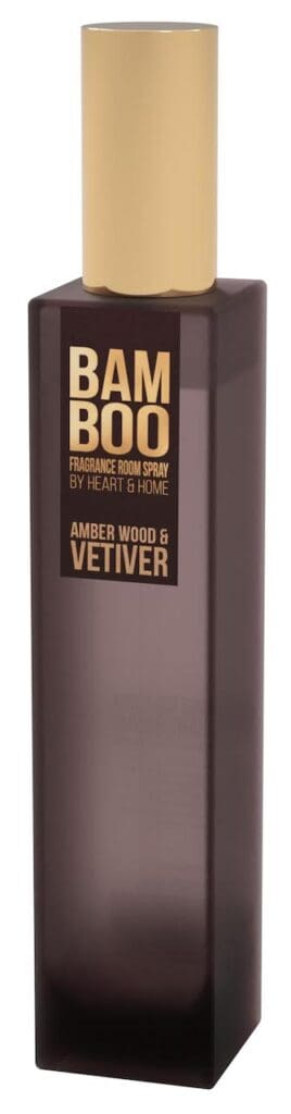 BAMBOO Heart & Home Amber Wood vetiver Room Spray