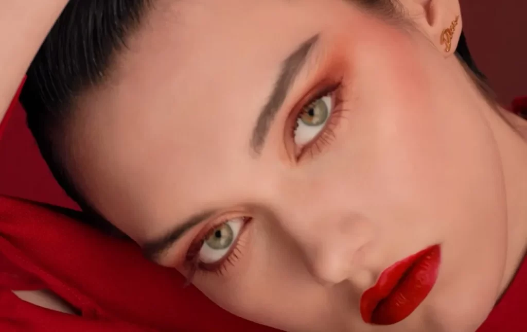FALL 2022 DIOR EN ROUGE 5 COULEURS COUTURE EYESHADOW PALETTE