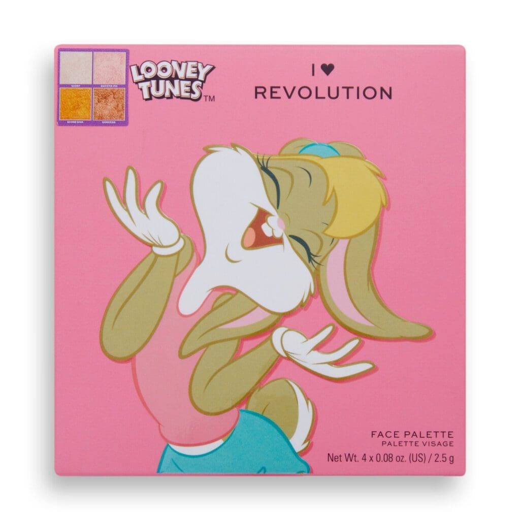 Palette Illuminanti Looney Tunes x I Heart Revolution Lola Highlighter 