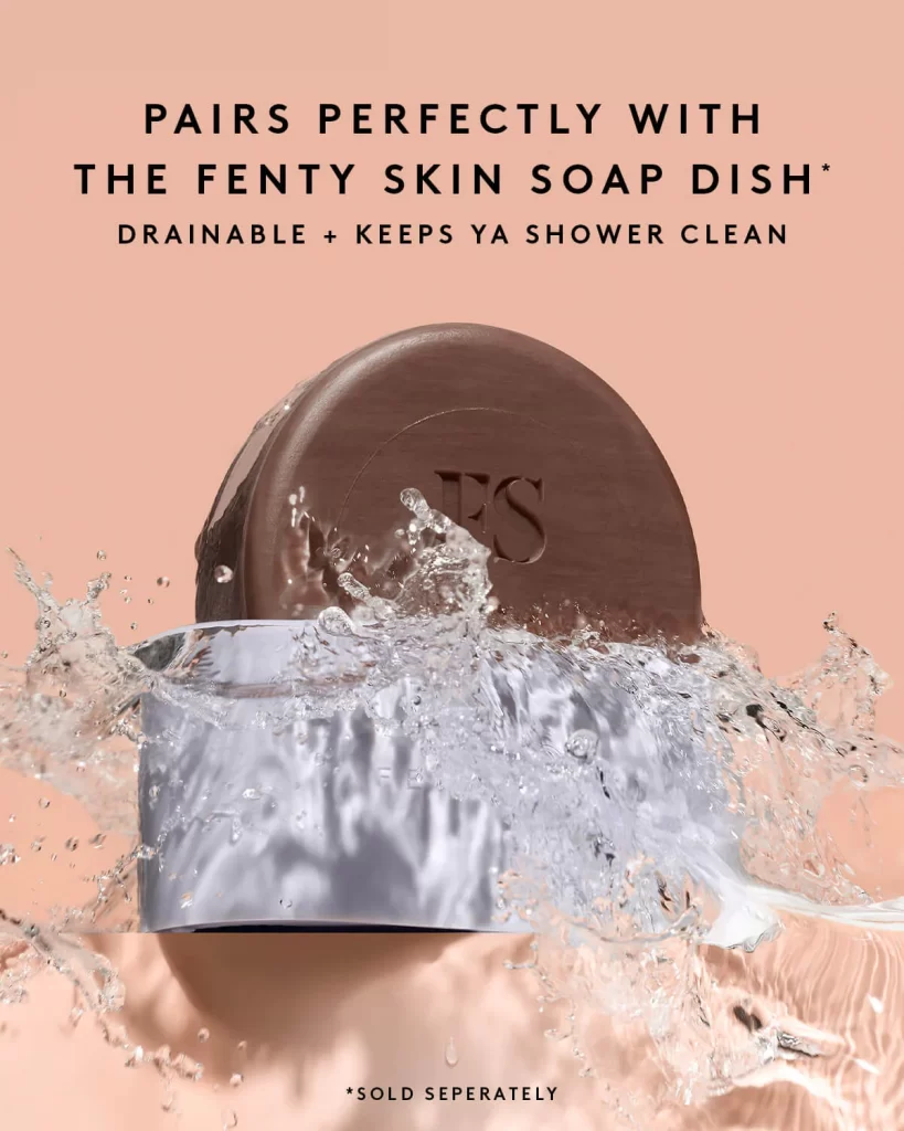 Sapone Solido Fenty Skin Cocoa Cleans’r All Over Cleansing Bar