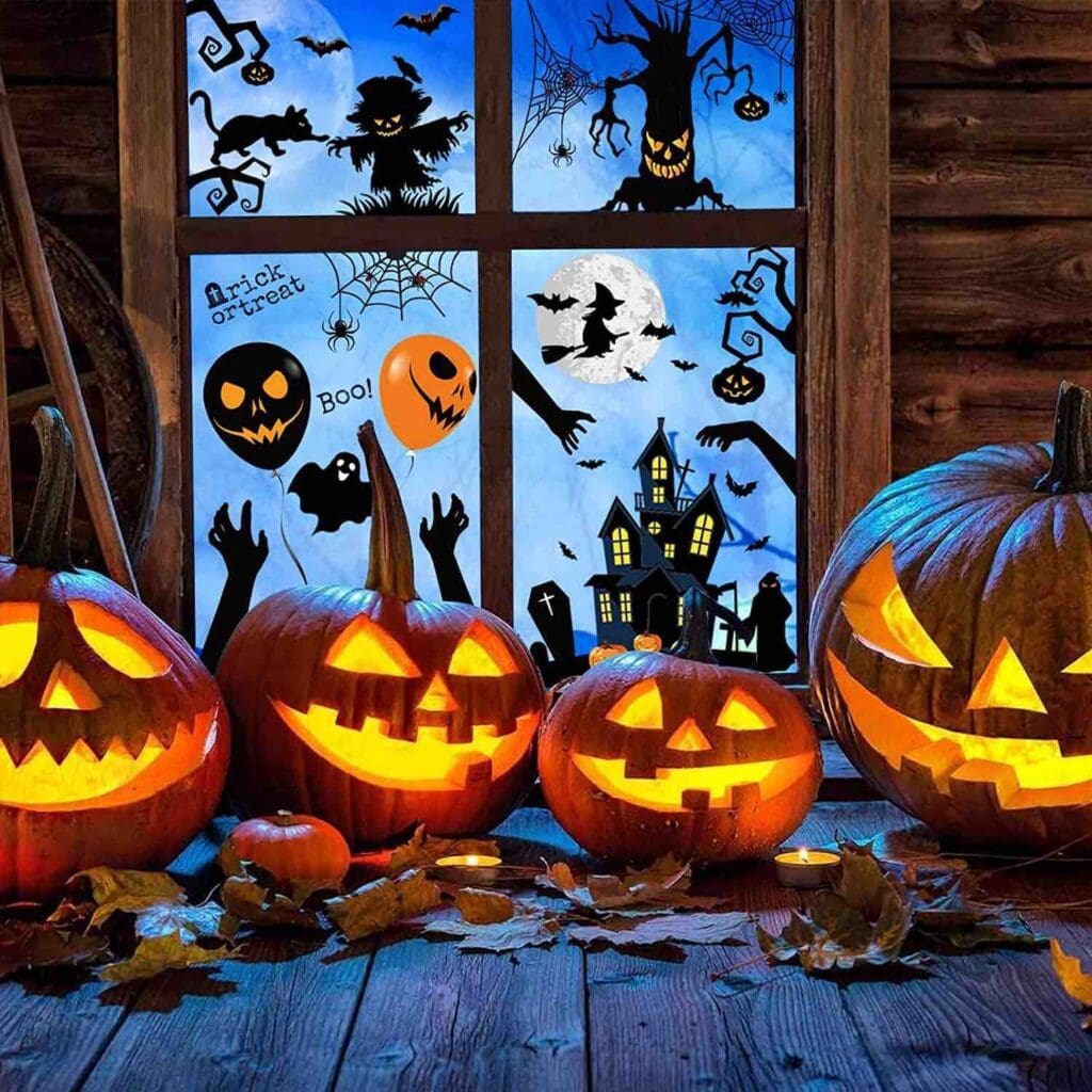 adesivi vetrofanie decorazioni halloween
