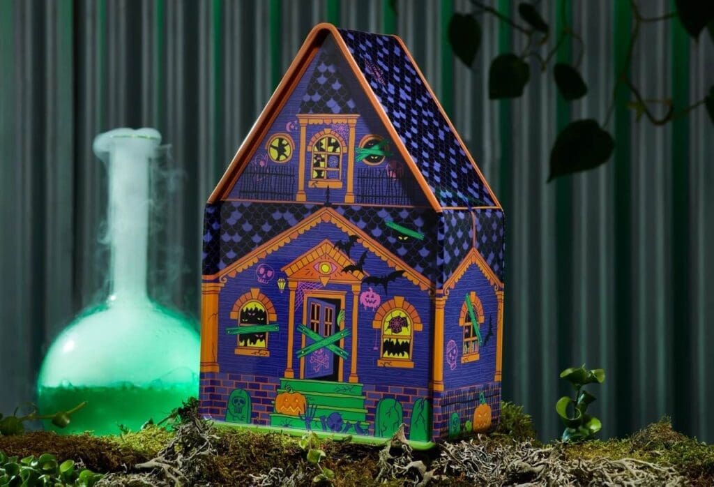 Haunted House Tin