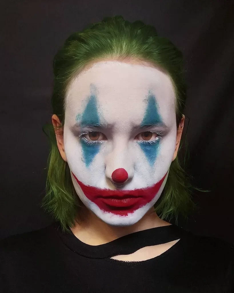 makeup uomo joker