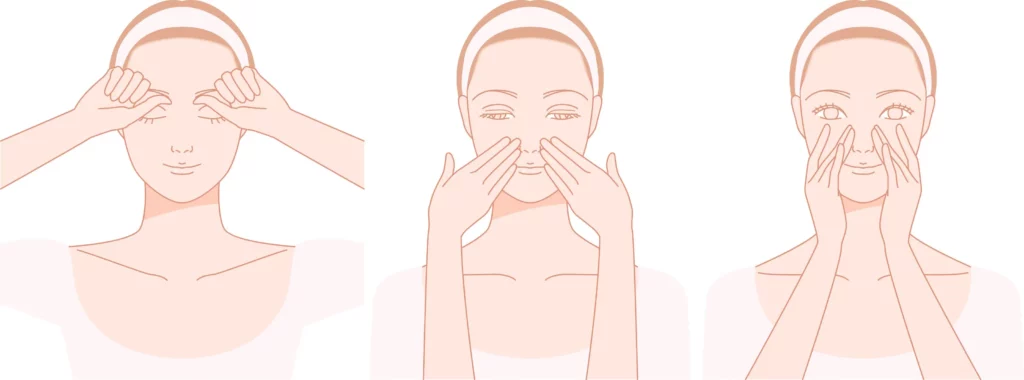 esempio massaggio viso