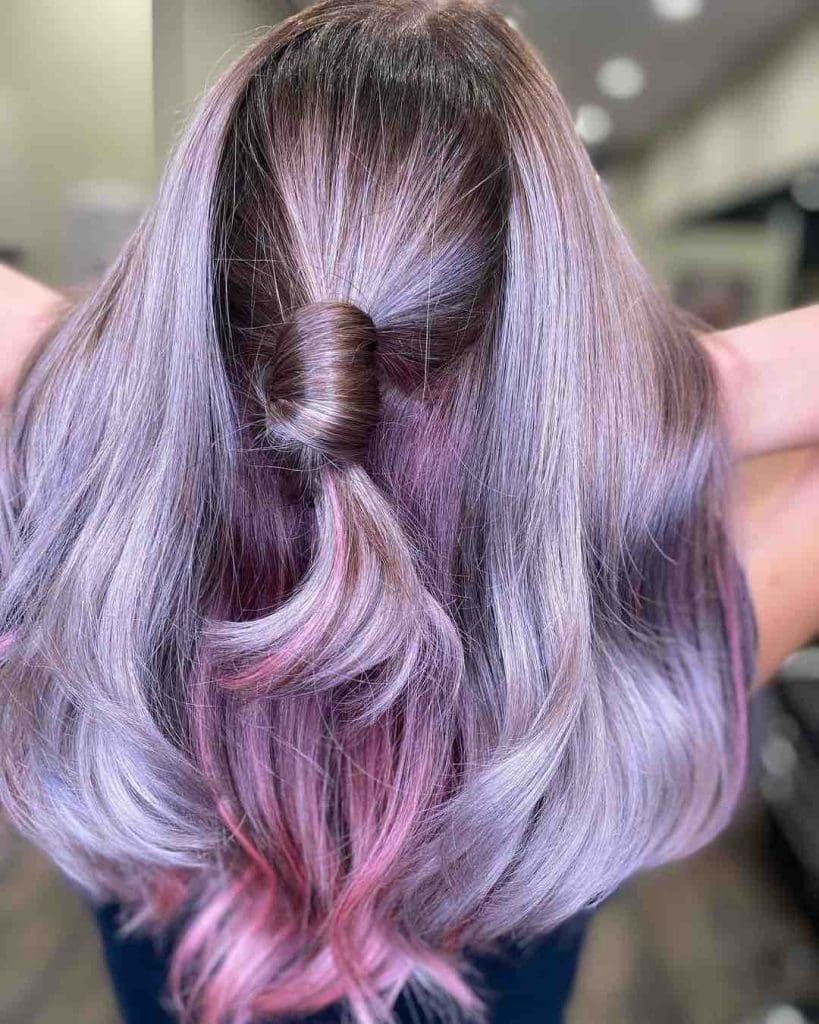trend capelli viola