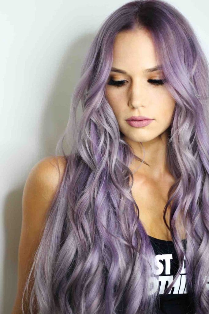capelli viola lavander grey