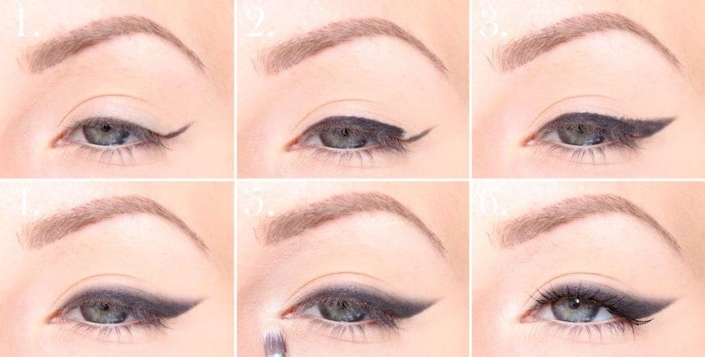 Smokey eyeliner tutorial