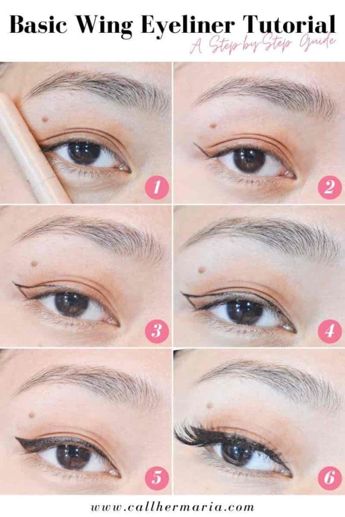 eyeliner tutorial step by step