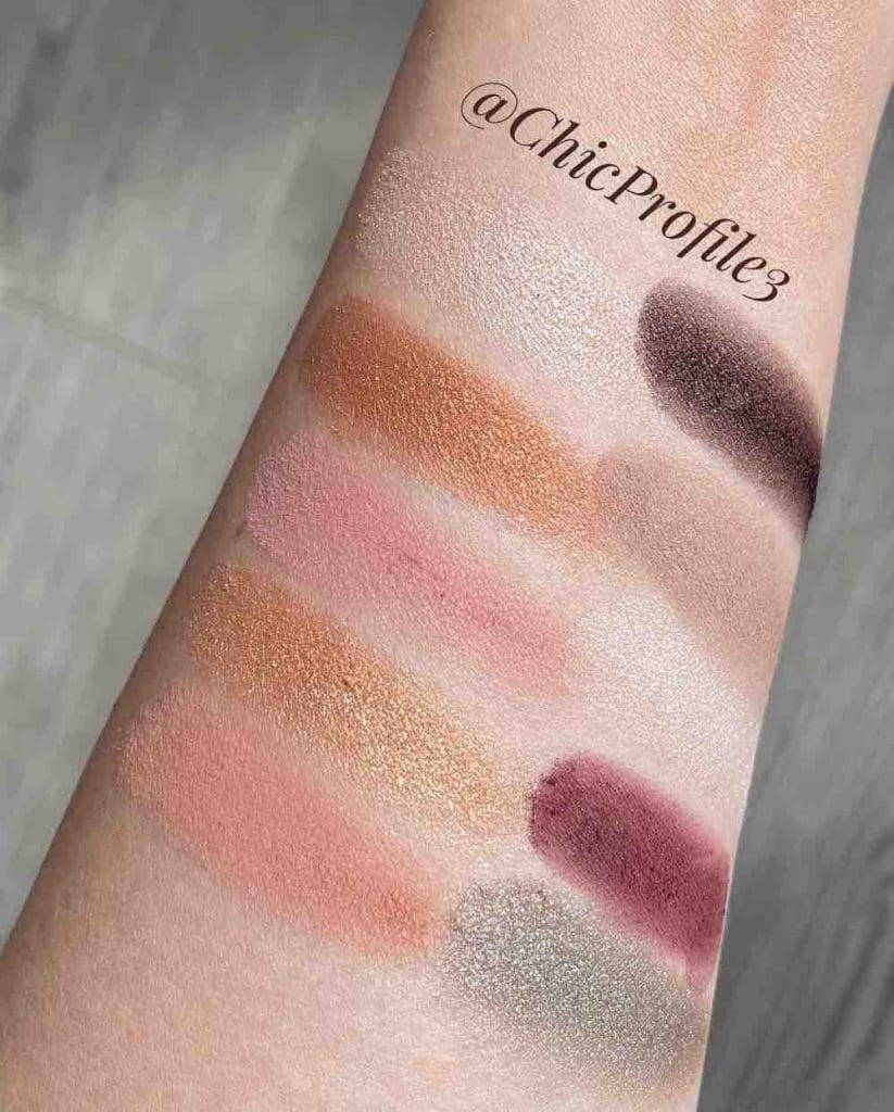 Palette Eye Face Lancome Holiday 2023 Swatches