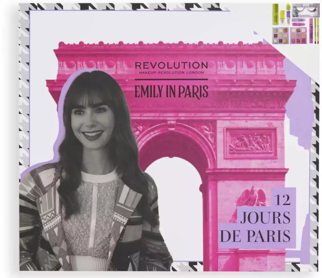 Calendario Avvento Makeup Revolution Emily in Paris 2023
