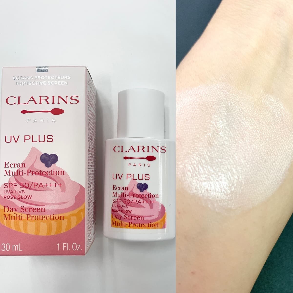 Clarins UV-Plus Day Screen Multi Protection SPF50/PA++++ Rosy Glow