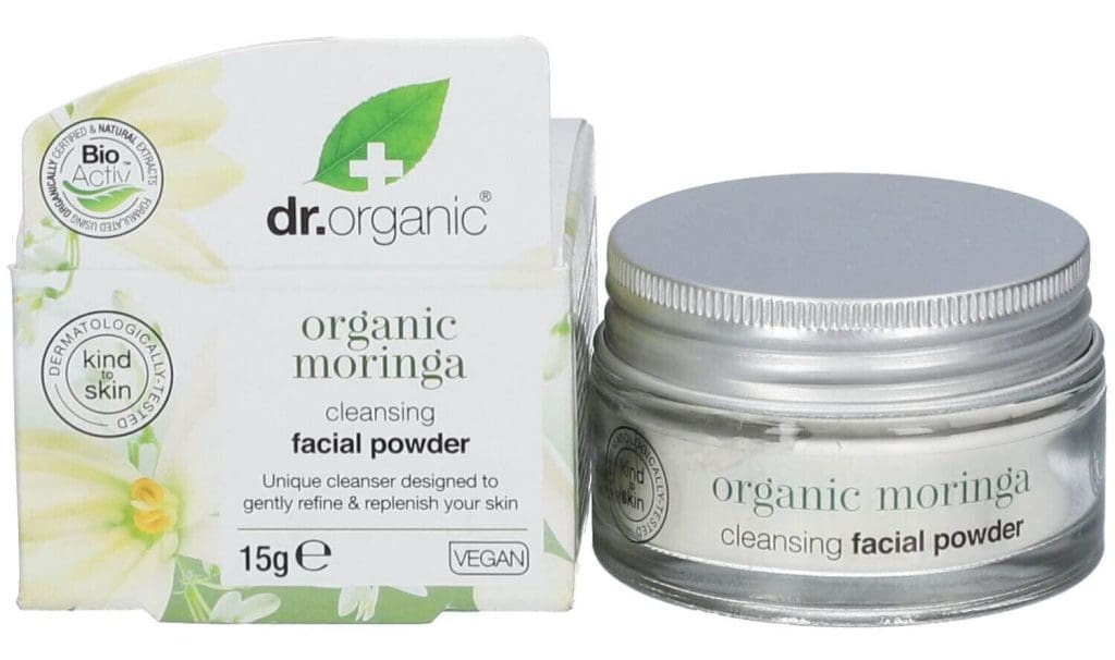 Dr Organic Moringa polvere Detergente viso
