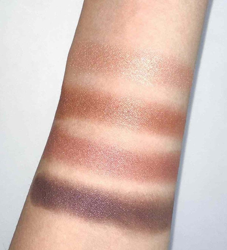 Swatches palette Honeymoon Tom Ford