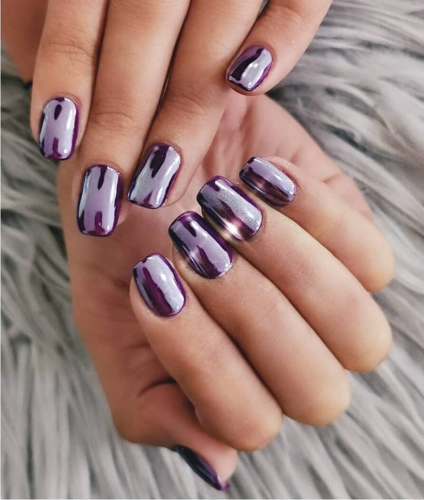 Mirrored nails