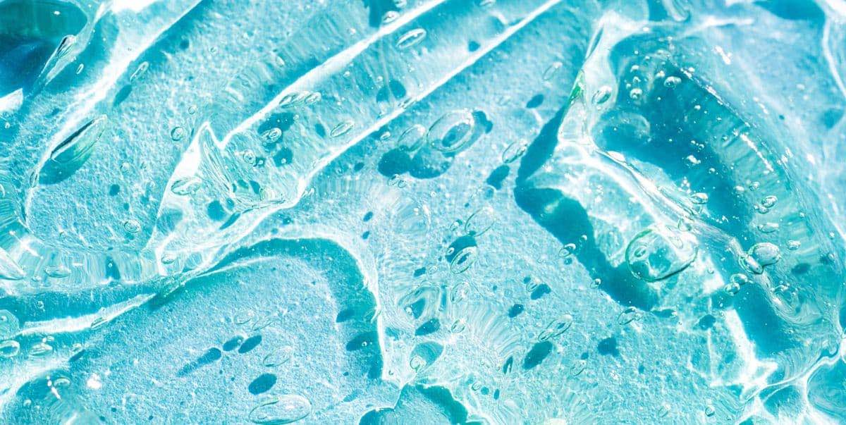 Texture gel detergente
