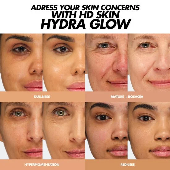 Colori Fondotinta HD Skin Hydra Glow Make Up For Ever