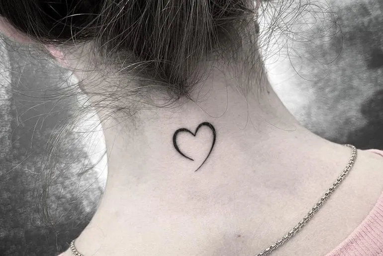 tatuaggio cuore
