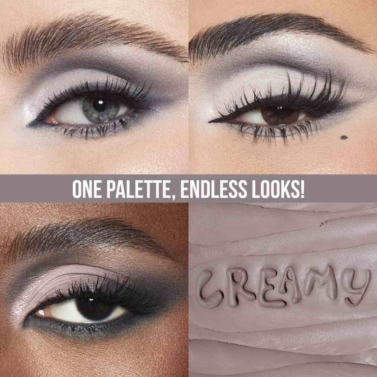 Make up occhi Palette Creamy Obsessions Huda Beauty Greige 