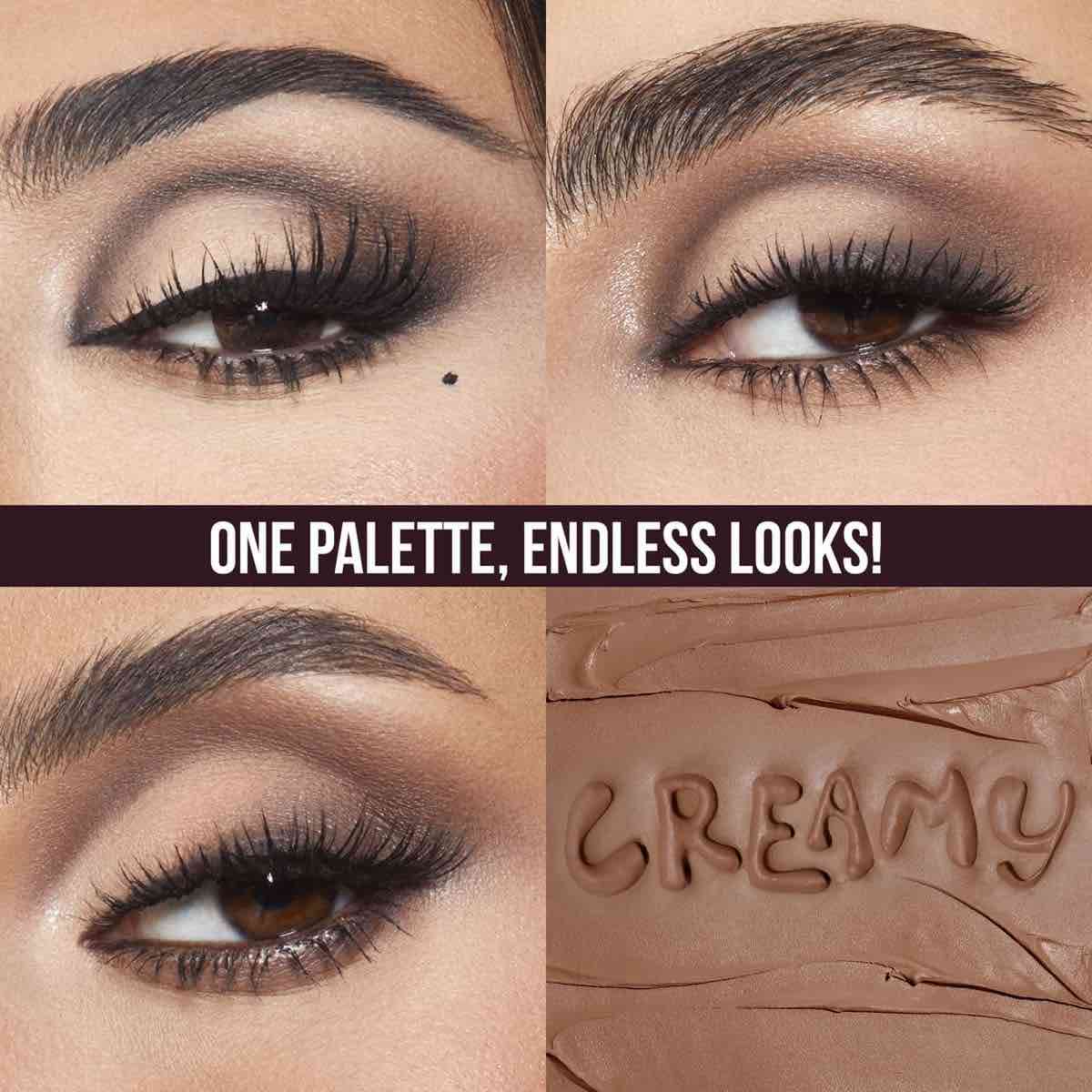 Palette Creamy Obsessions Huda Beauty Neutral Brown