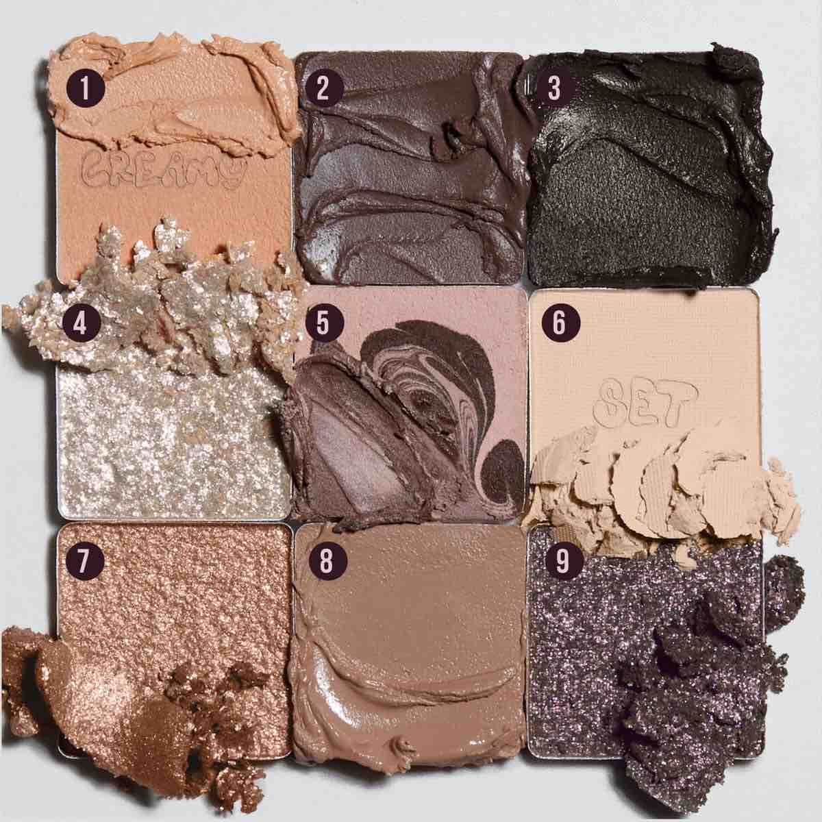 Colori Palette Creamy Obsessions Huda Beauty Neutral Brown