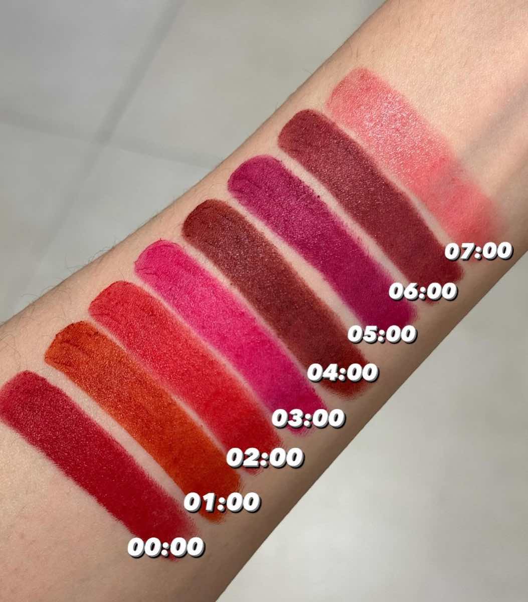 swatches rossetti chanel nuit blanche