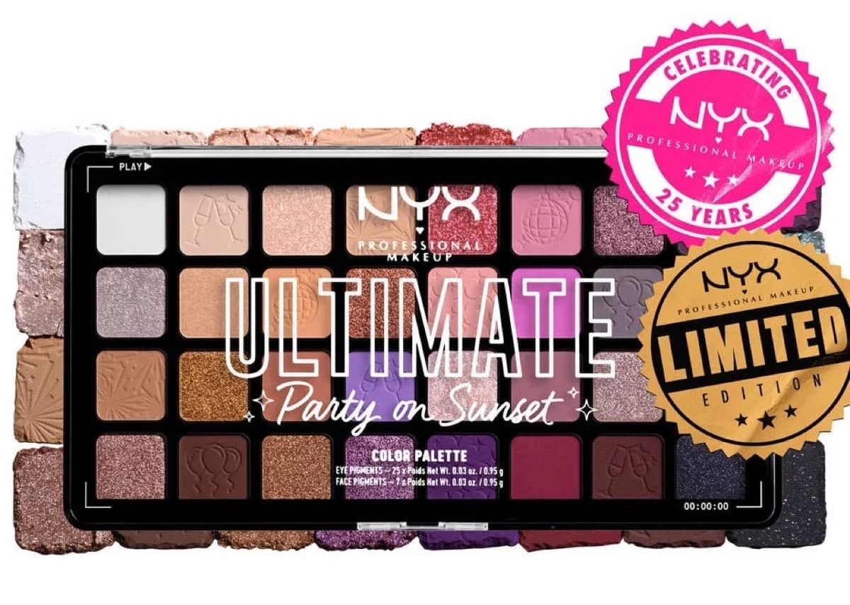 NYX Palette Ombretti Ultimate Party on Sunset