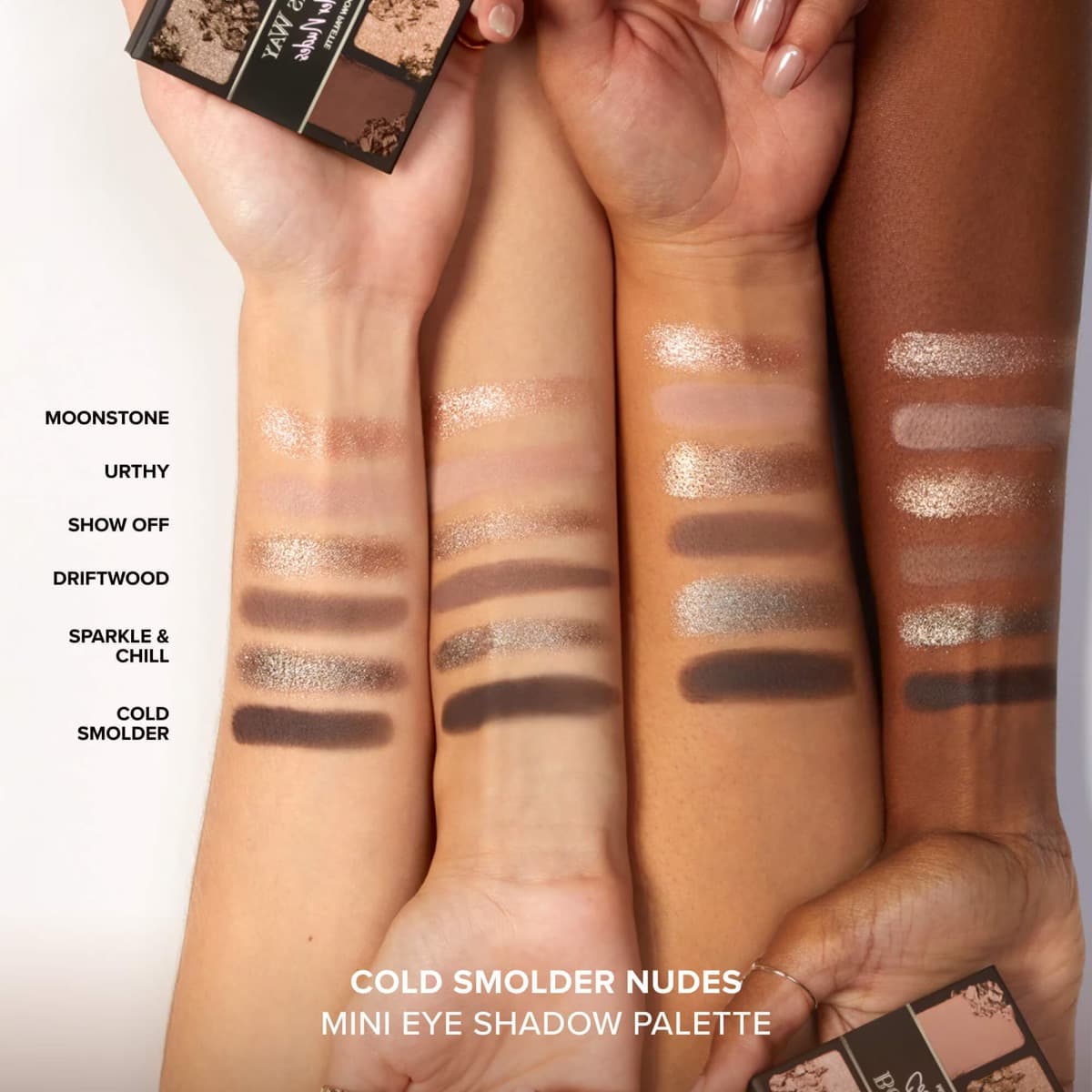 Swatches Born This Way Cold Smolder Nudes