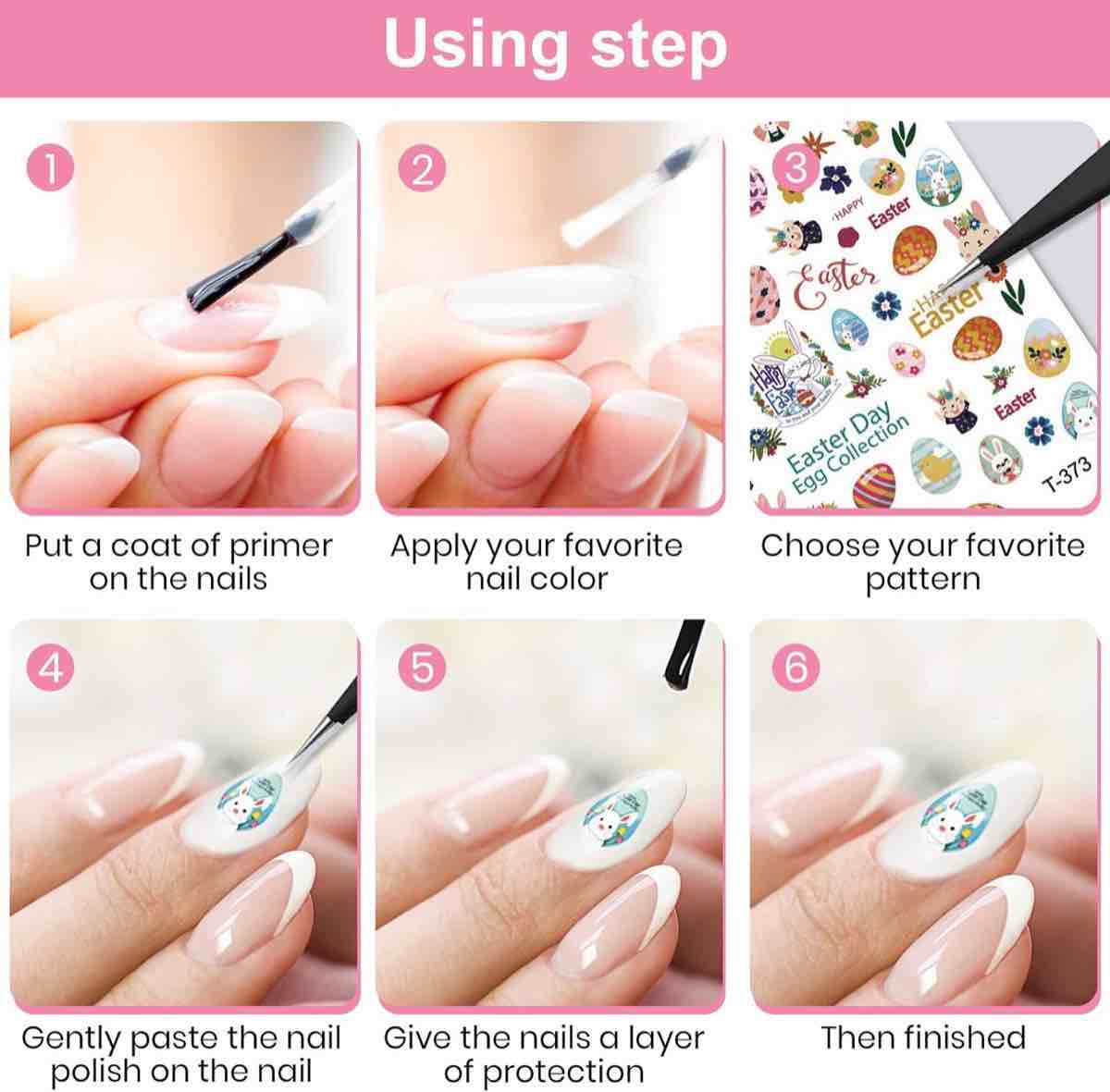Come si usano gli adesivi per unghie