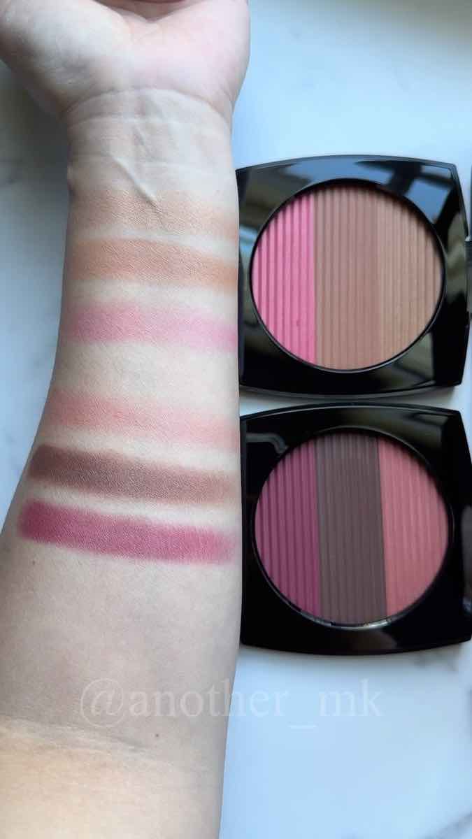 Swatches Chanel Healthy Glow Sun-Kissed Powder